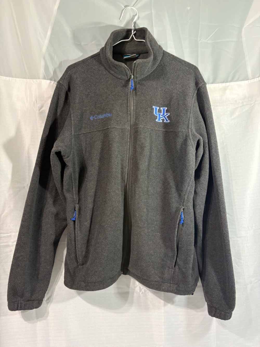 Columbia Charcoal Fleece Kentucky Wildcats Jacket